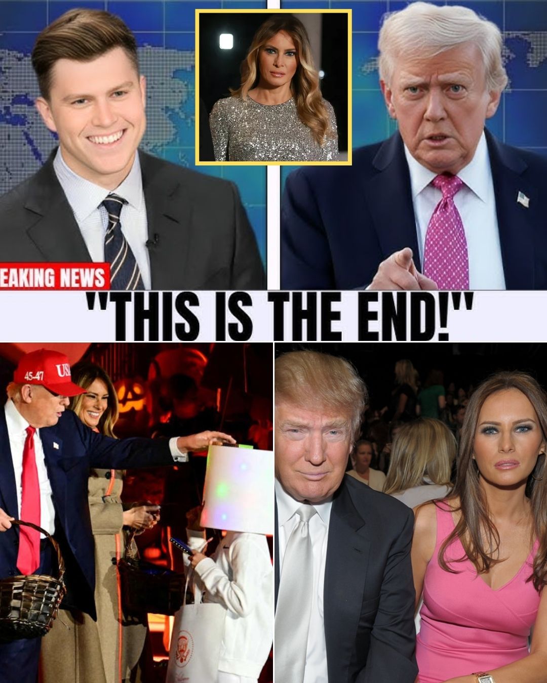 Colin Jost on SNL roasting Trump